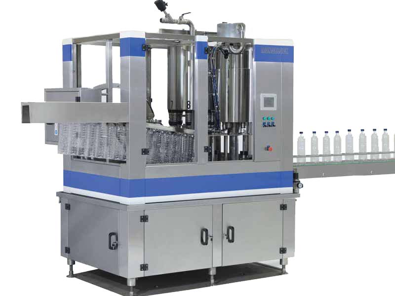 A flexible and ideal machine to fill in many liquid products with the combination process of filling, washing and capping. (ARM 8,10,12)